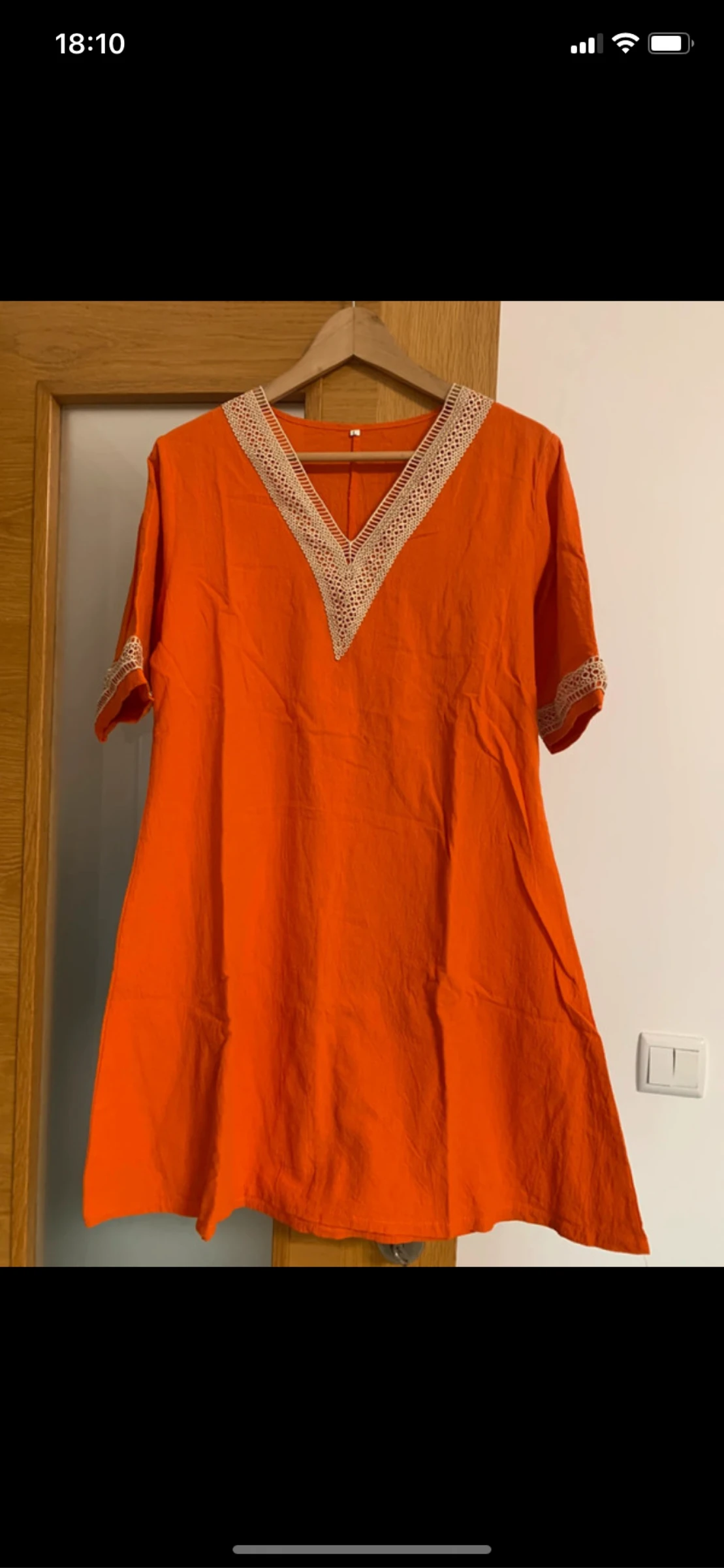 Vestido com detalhe 